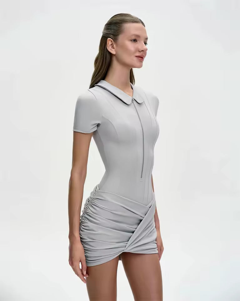 The Elara Athleisure Dress