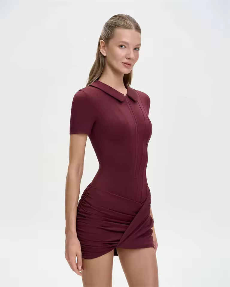 The Elara Athleisure Dress