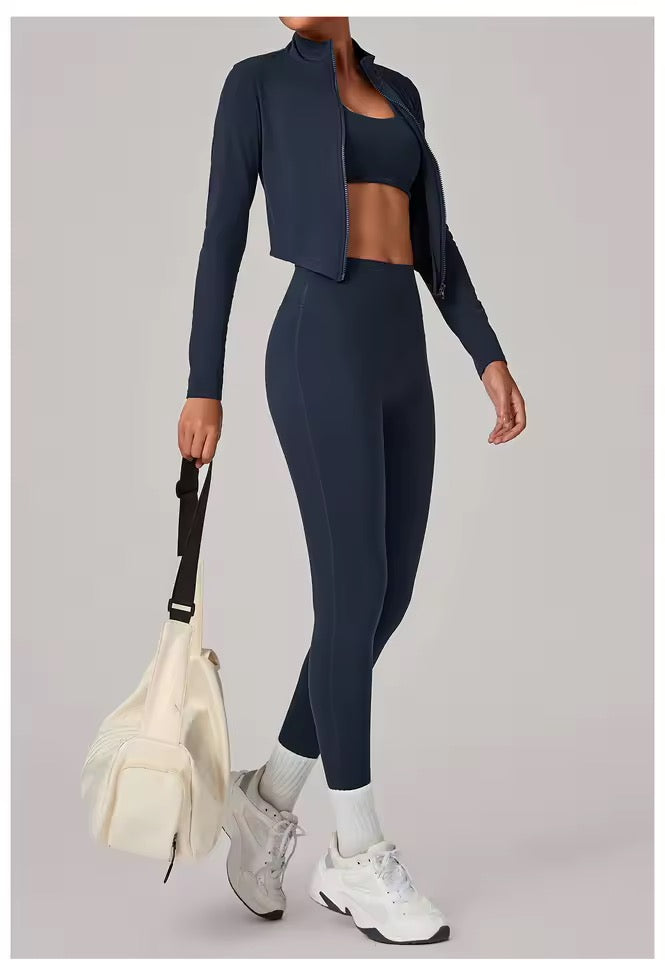 Three Piece Petal Love Workout Set