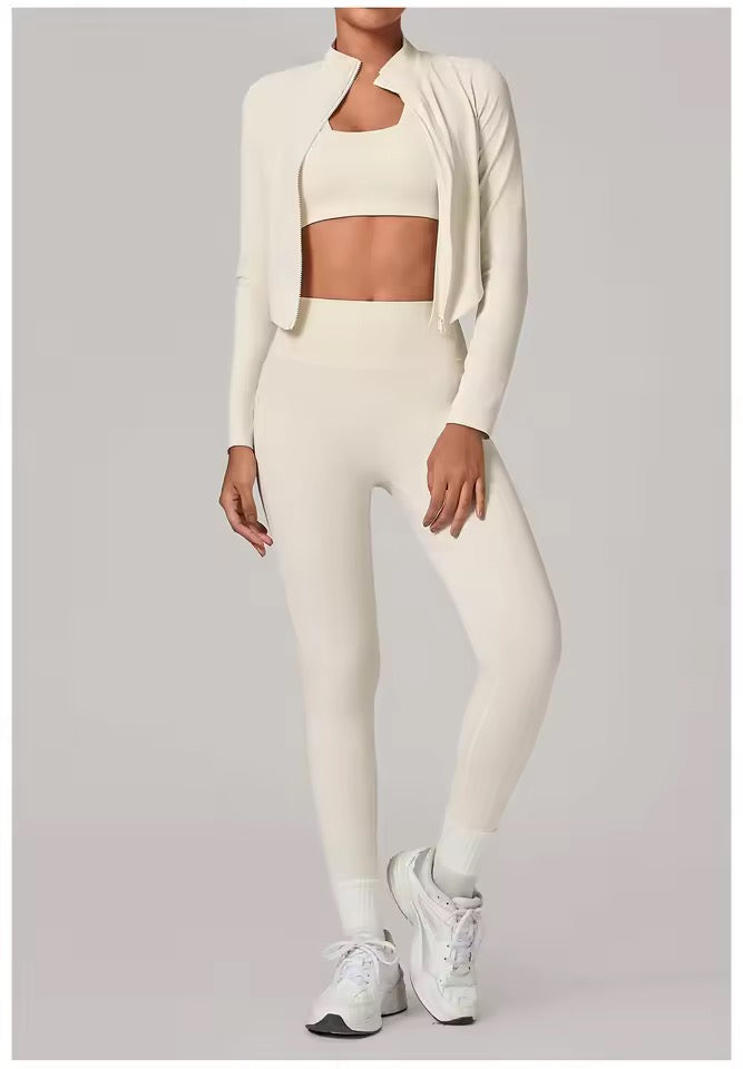 Three Piece Petal Love Workout Set