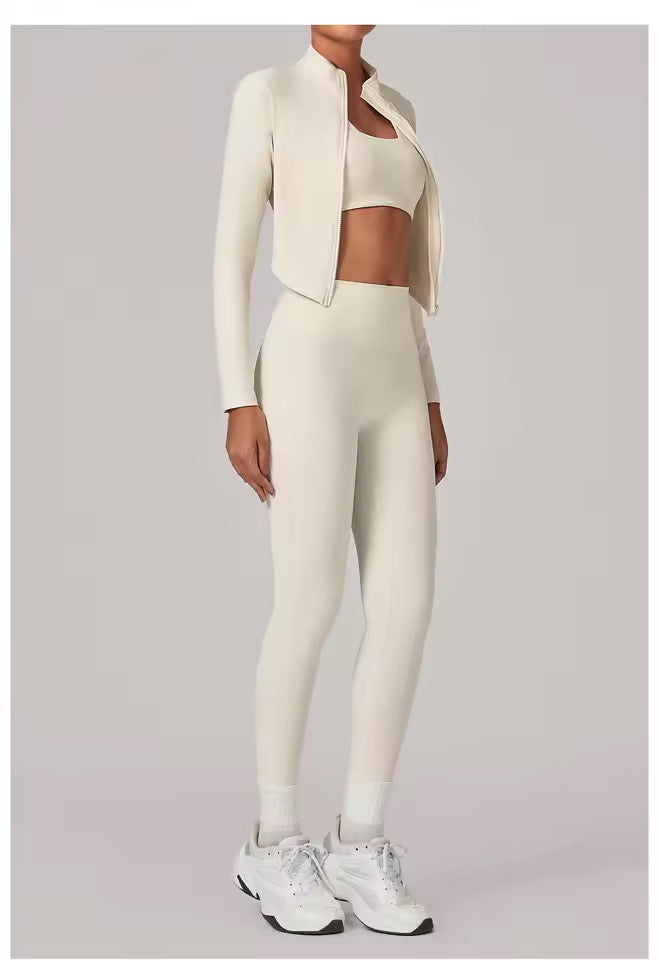 Three Piece Petal Love Workout Set