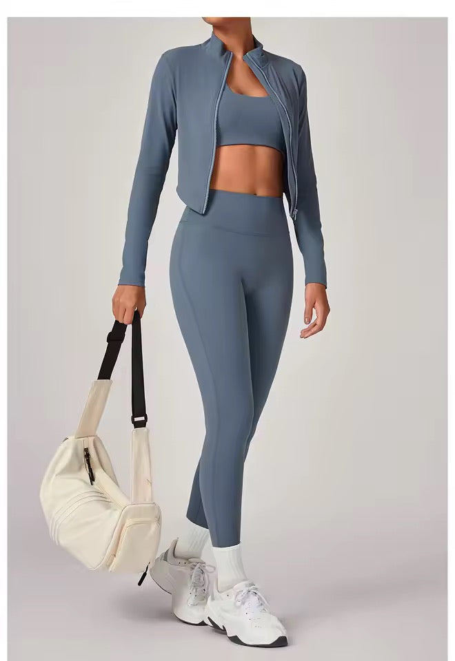 Three Piece Petal Love Workout Set