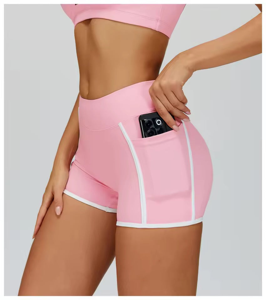 Pastel Sunsets Athletic Shorts