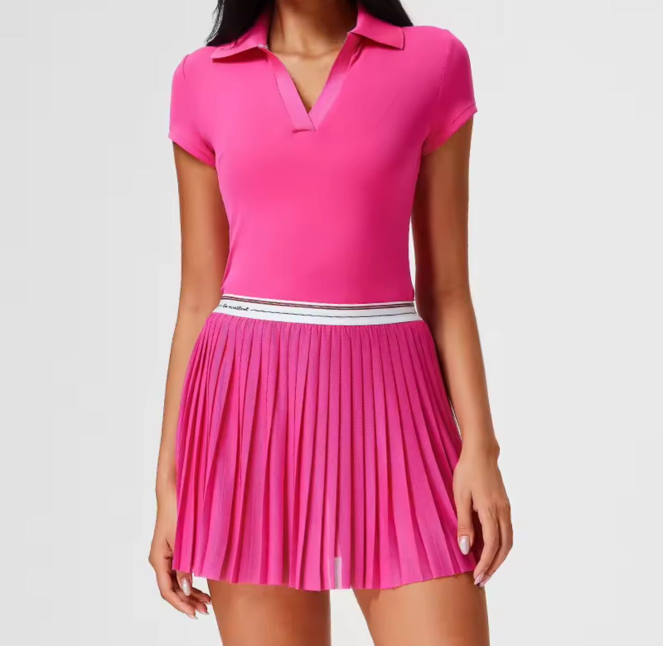 Chic And Sporty Athletic Set