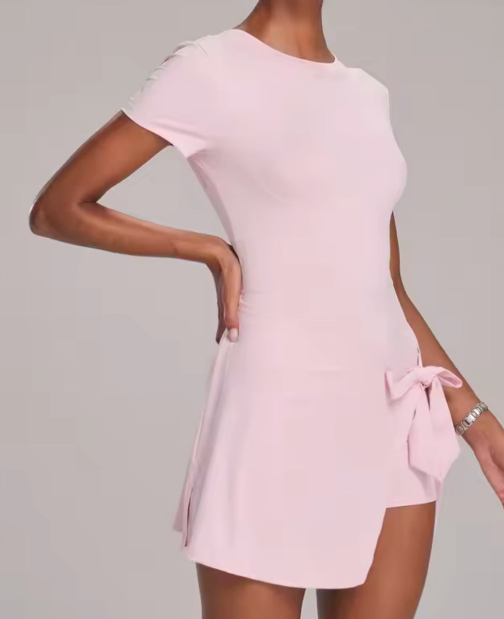 Bare Bloom Athletic Dress