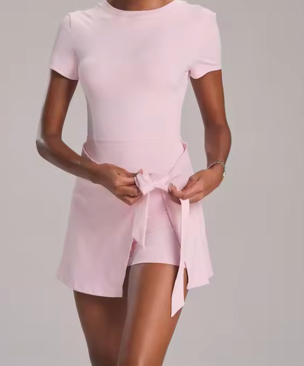 Bare Bloom Athletic Dress