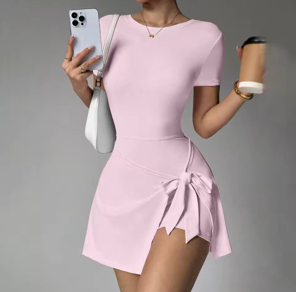 Bare Bloom Athletic Dress