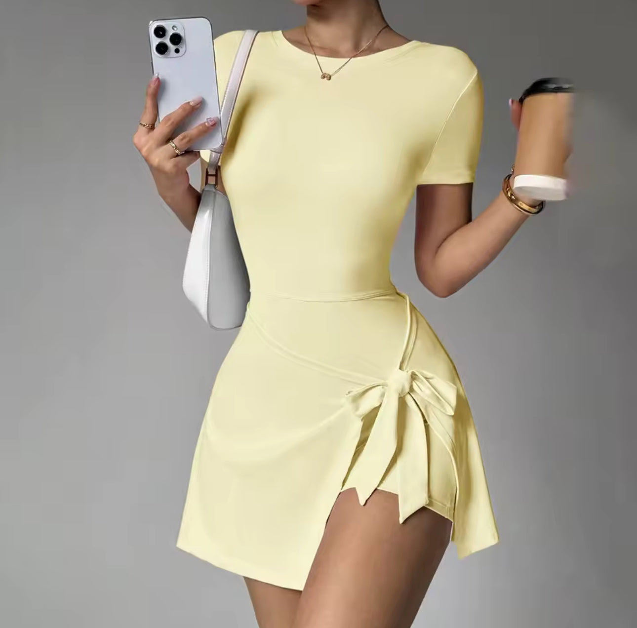 Bare Bloom Athletic Dress