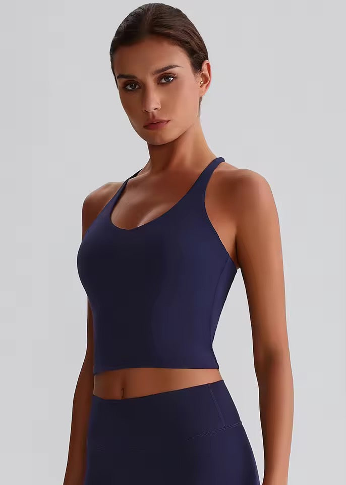 The Rosé Garden Sports Bra