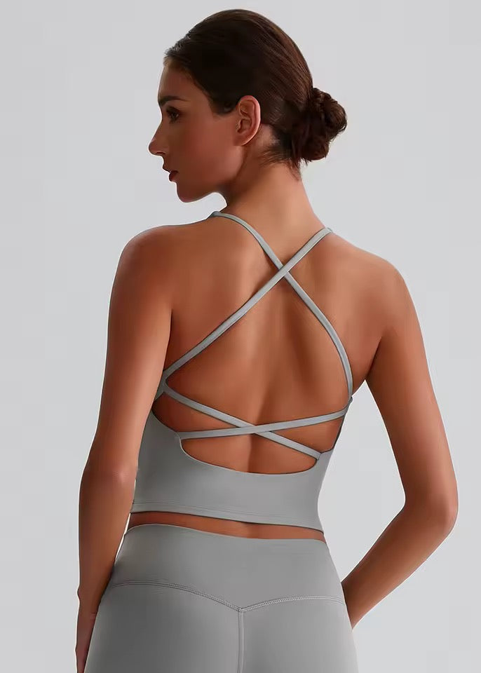The Rosé Garden Sports Bra