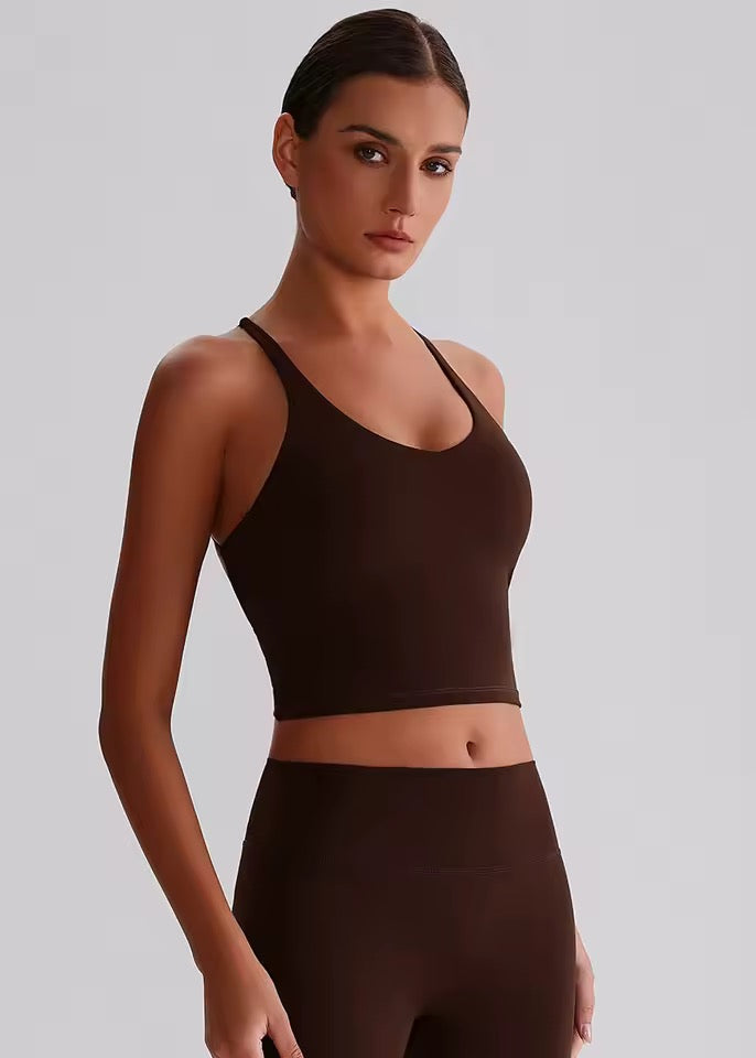 The Rosé Garden Sports Bra