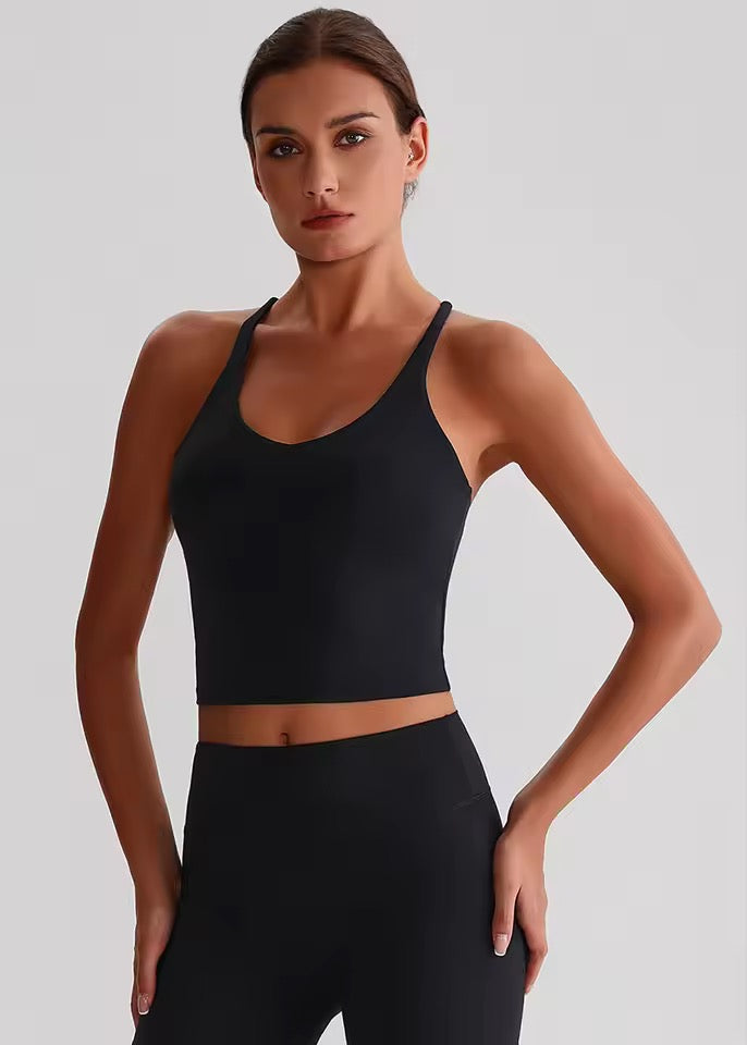 The Rosé Garden Sports Bra