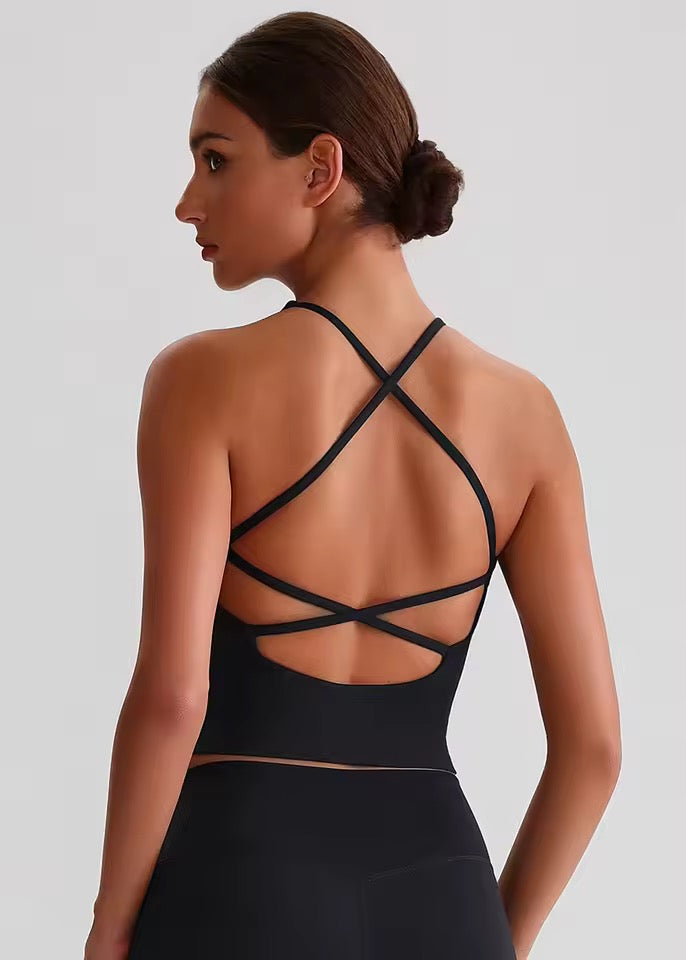 The Rosé Garden Sports Bra