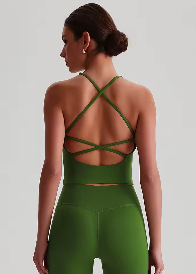 The Rosé Garden Sports Bra