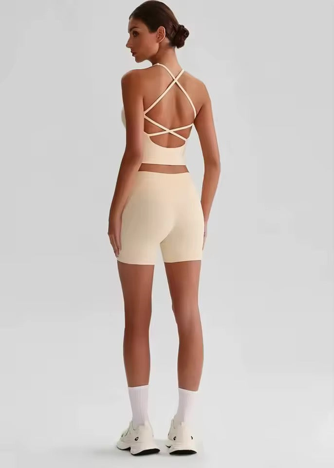 The Rosé Garden Shorts Set