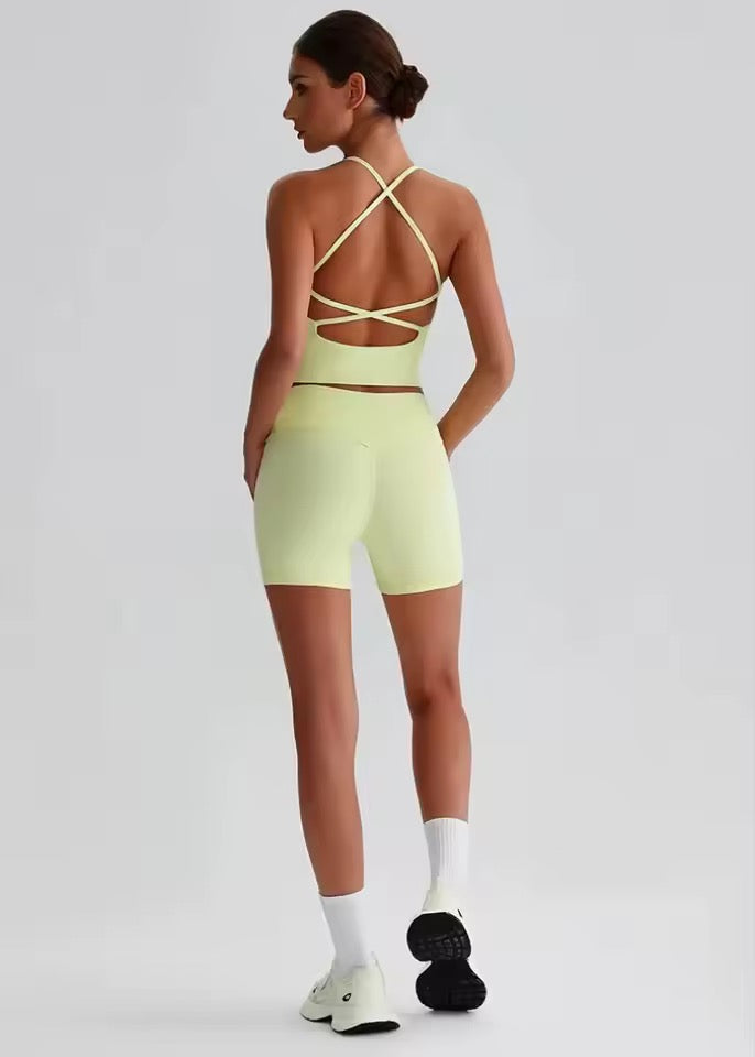 The Rosé Garden Shorts Set