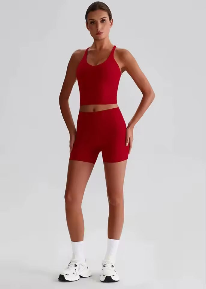 The Rosé Garden Shorts Set