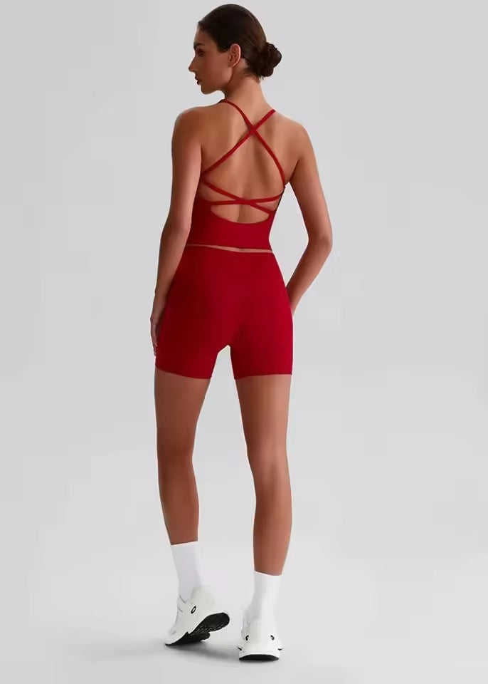 The Rosé Garden Shorts Set