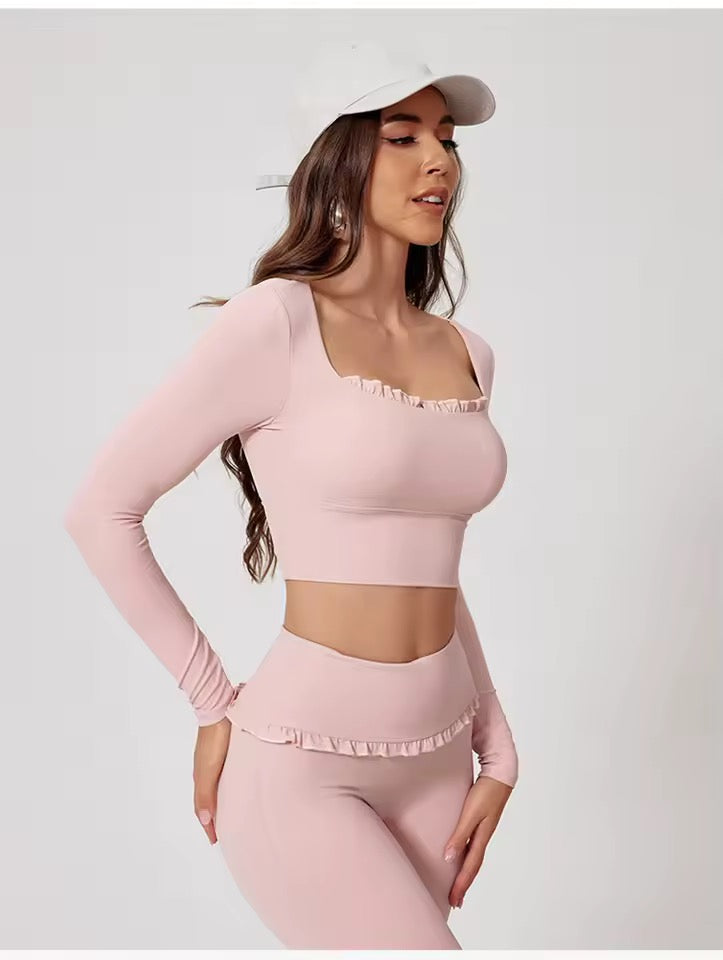 Rosebud Sculpt Long Sleeved Bra