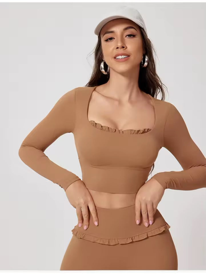 Rosebud Sculpt Long Sleeved Bra