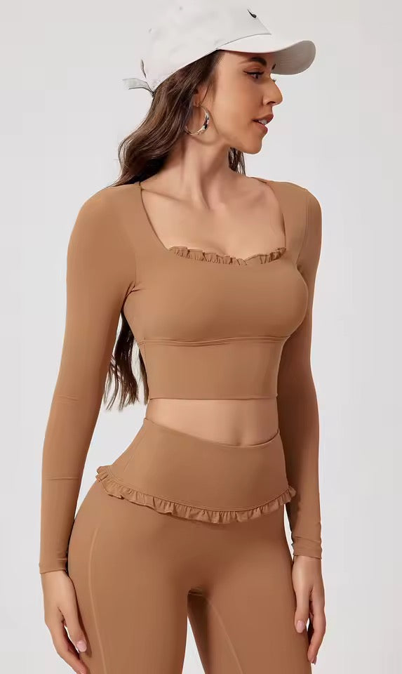 Rosebud Sculpt Long Sleeved Bra