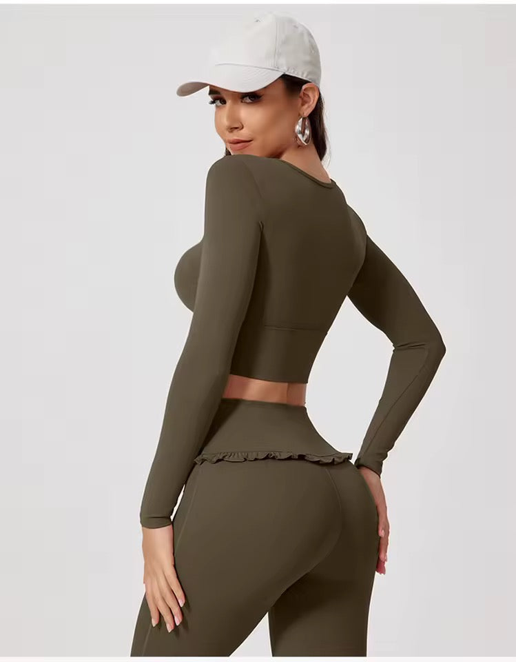Rosebud Sculpt Long Sleeved Bra