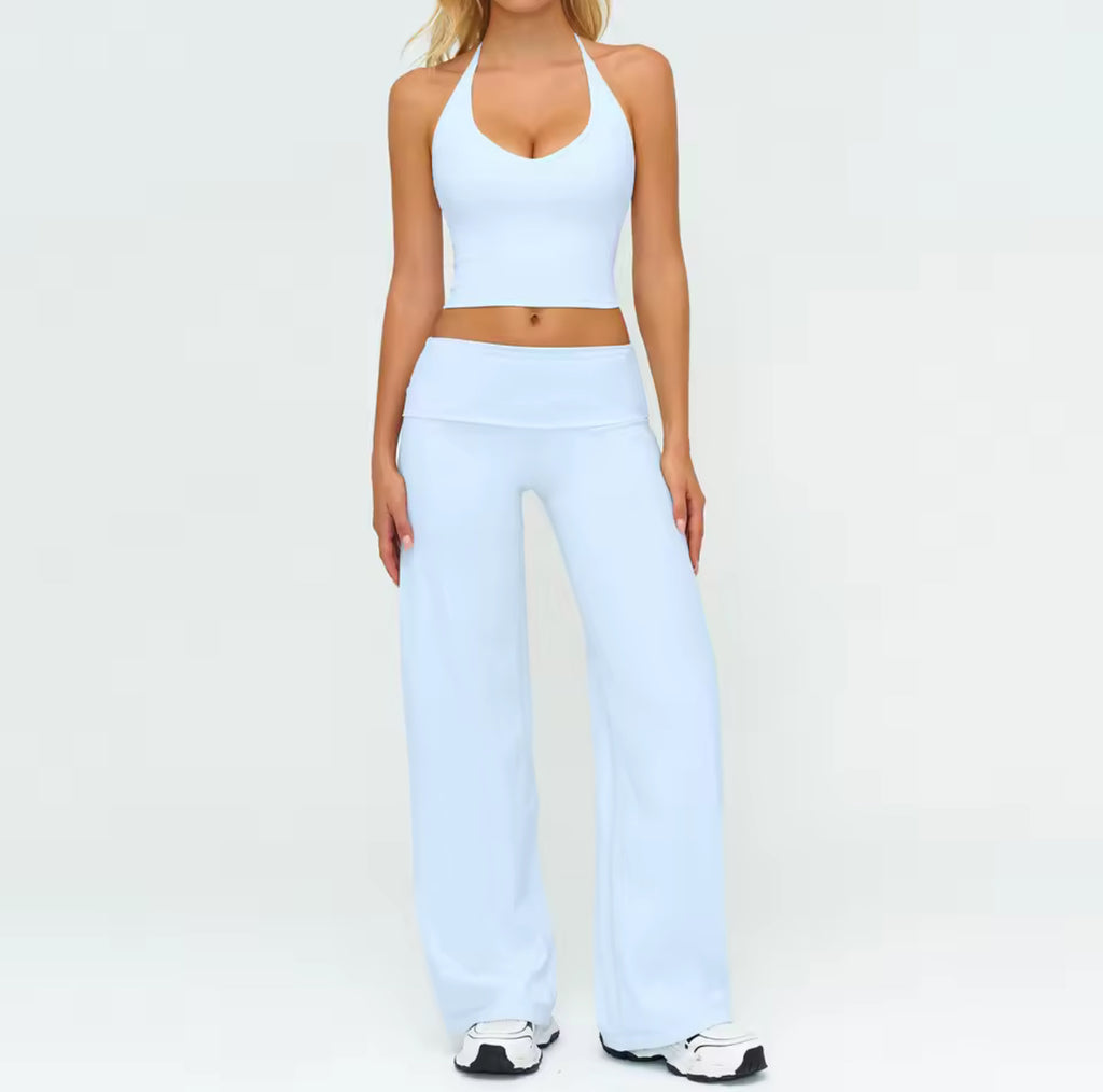Eden Halter Sports Bra Set