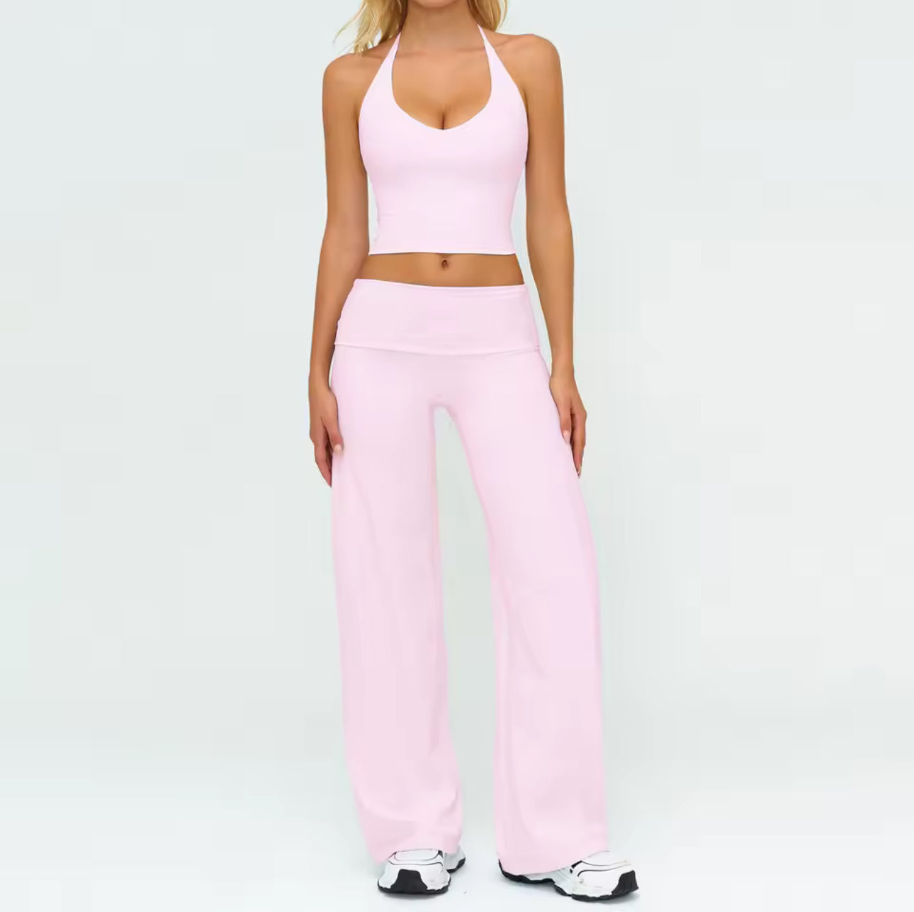 Eden Halter Sports Bra Set