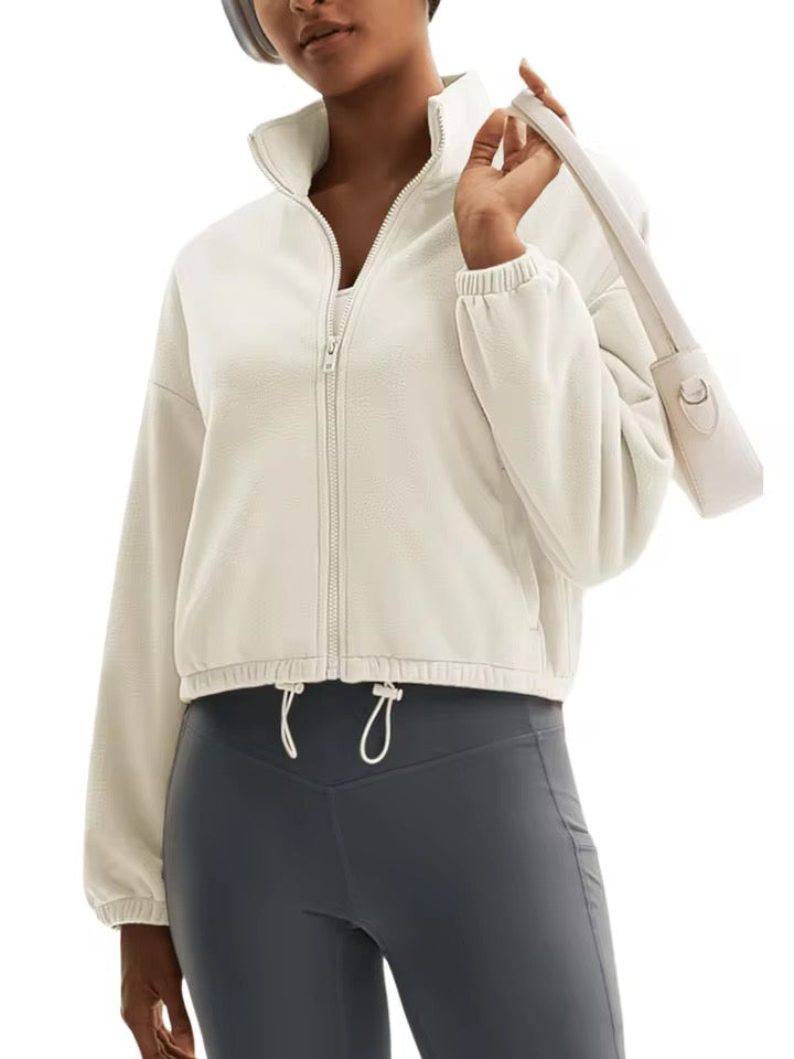 Fleece Lined Zipper Jacket