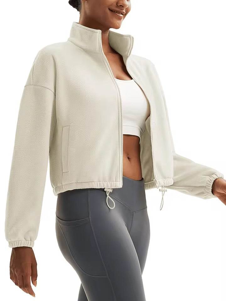 Fleece Lined Zipper Jacket