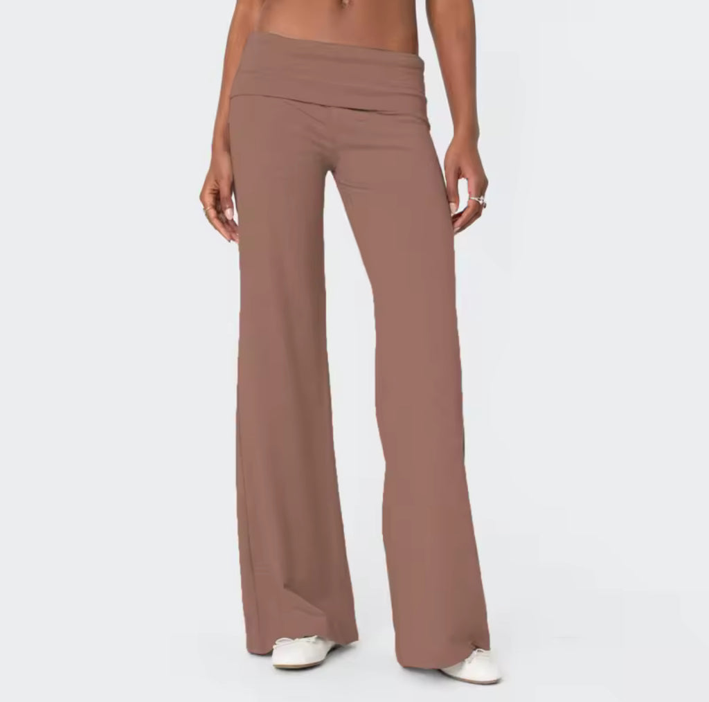 Vinesilk Foldover Leggings