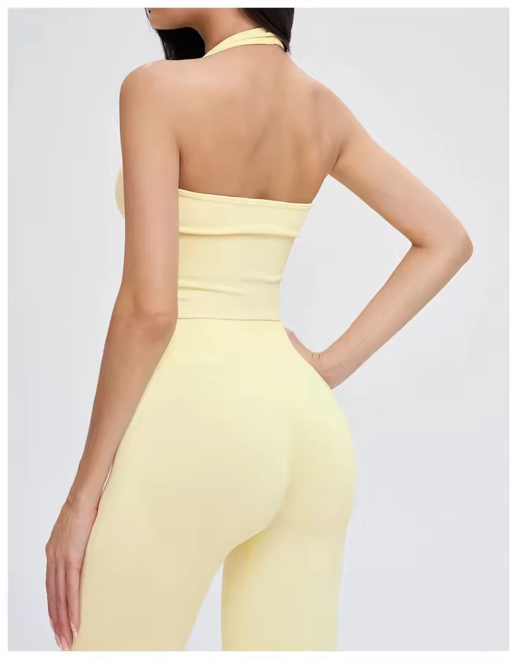 Vinesilk Halter Sports Bra