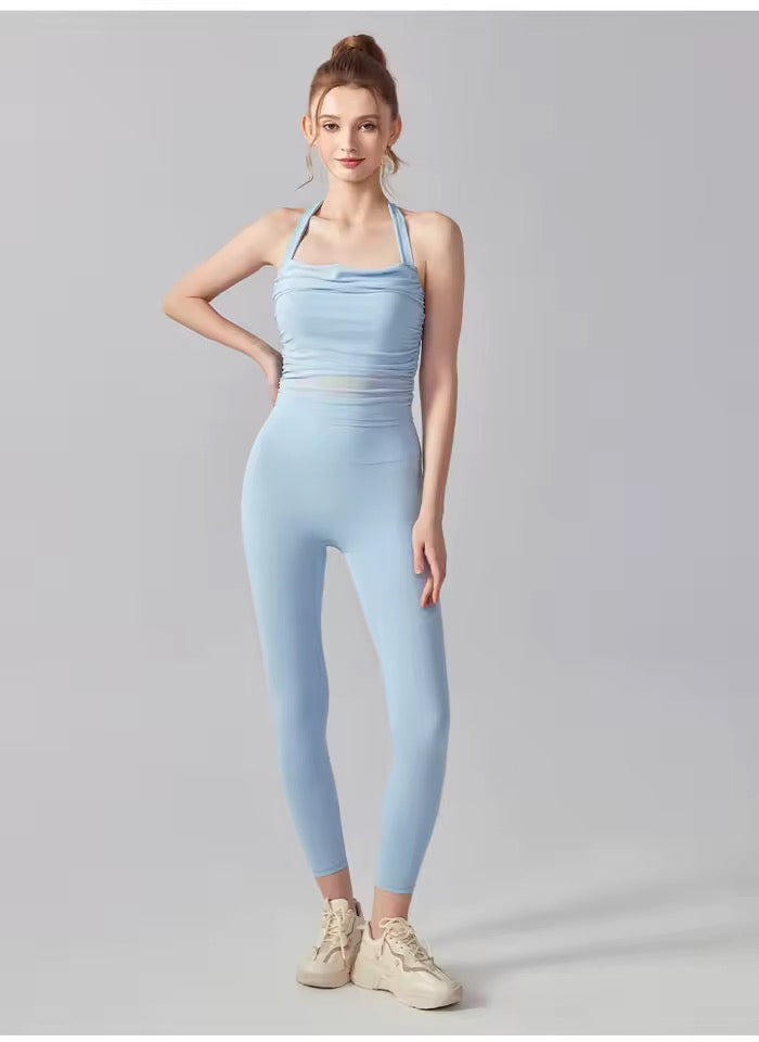Sunroot Halter Sports Bra