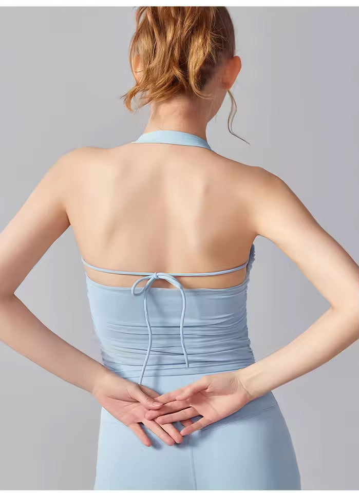 Sunroot Halter Sports Bra