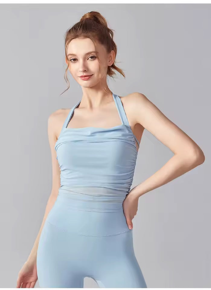 Sunroot Halter Sports Bra