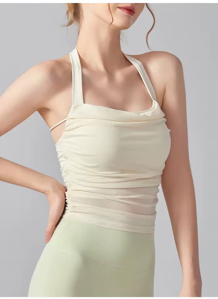 Sunroot Halter Sports Bra